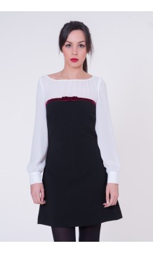 Vestido detalle lazo 