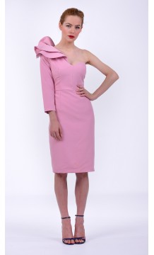 VESTIDO GALA ROSA